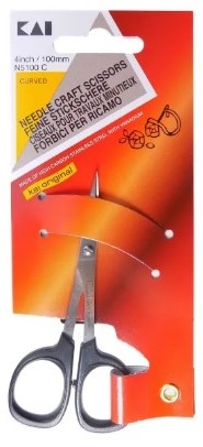Scissors - Kai Curved Tip - Click Image to Close